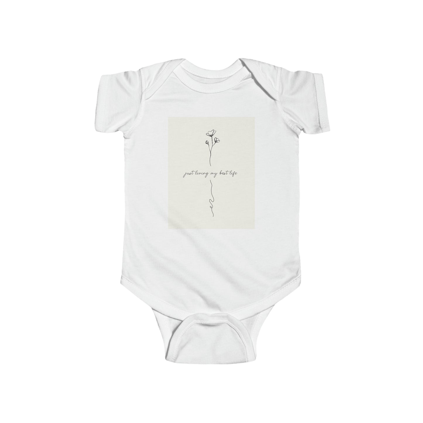 Infant Girls Fine Jersey Bodysuit