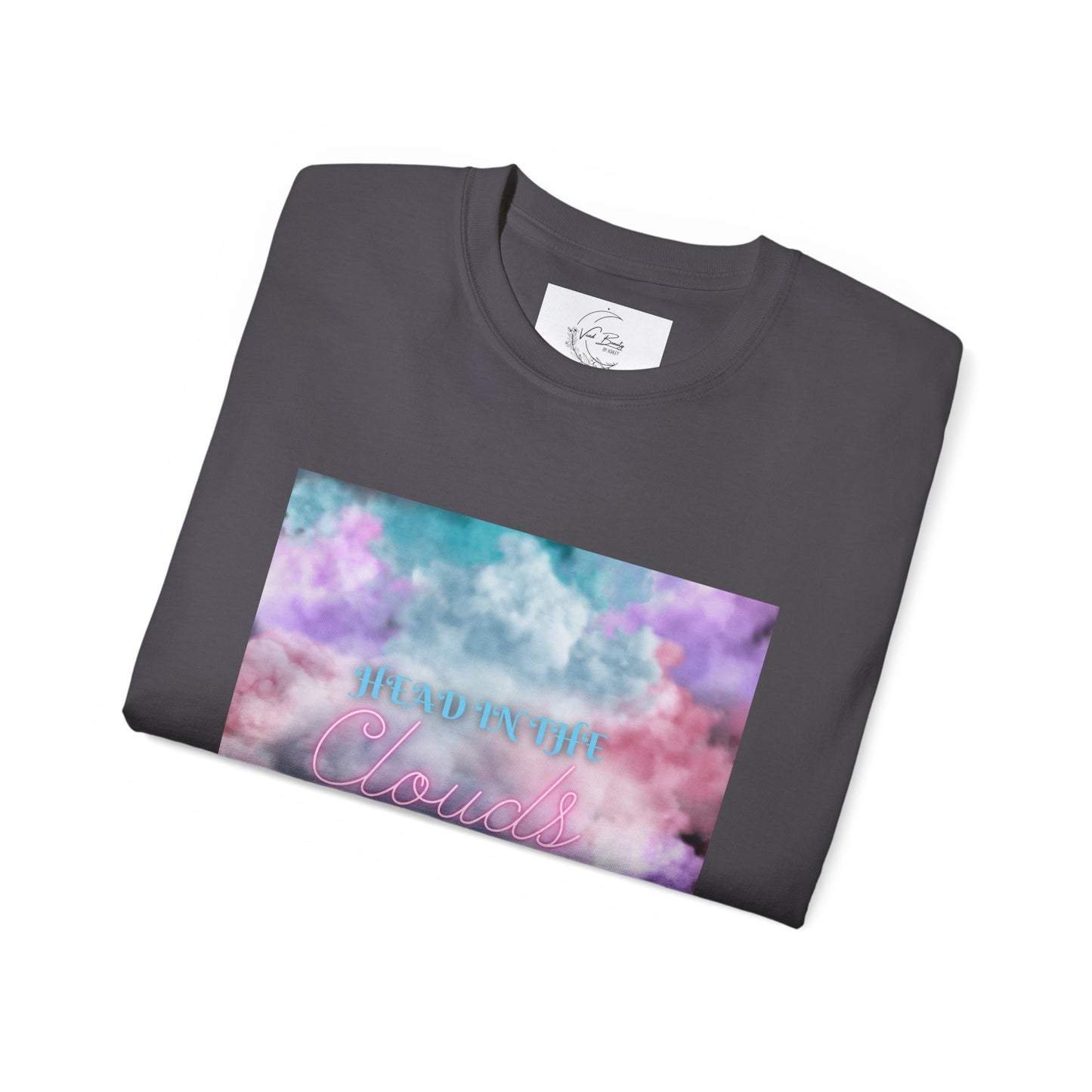 Unisex Ultra Cotton Tee "Head In The Clouds"