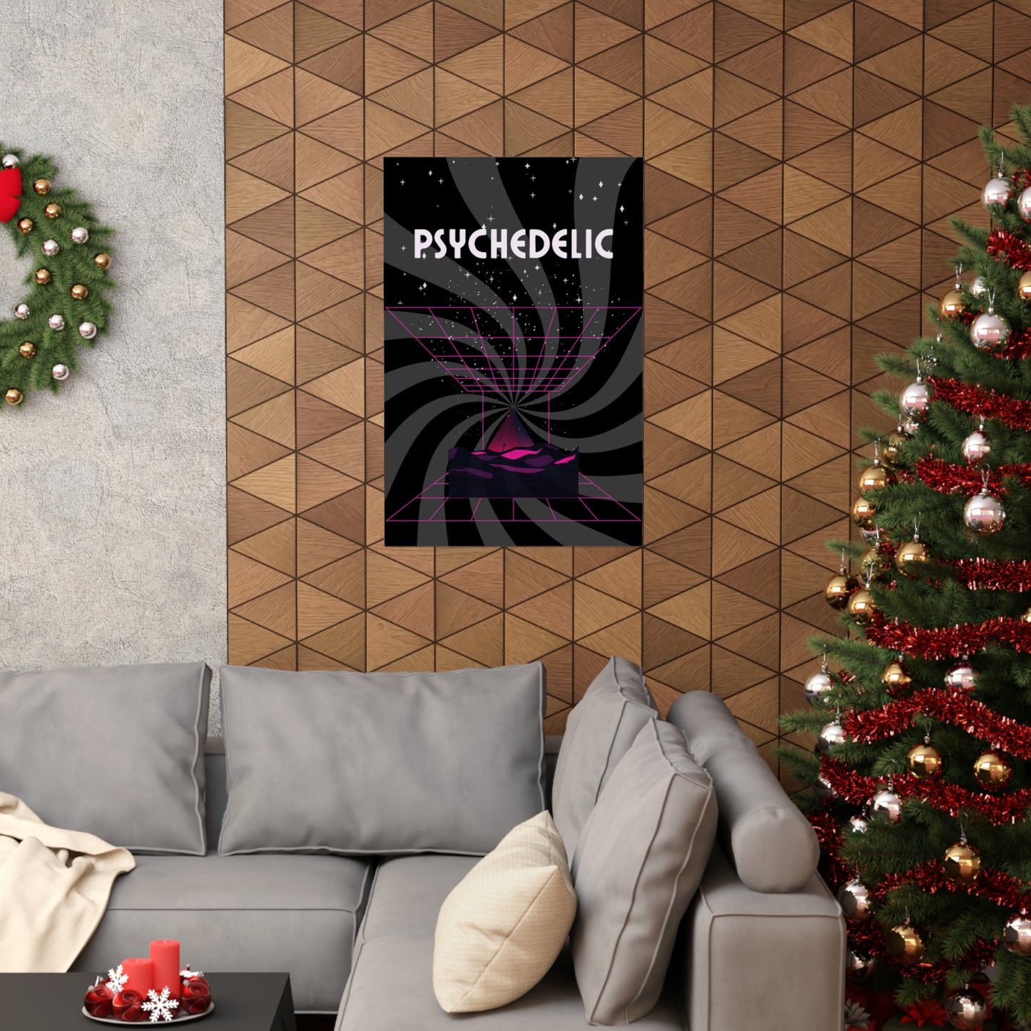 Matte "Psychedelic" Poster