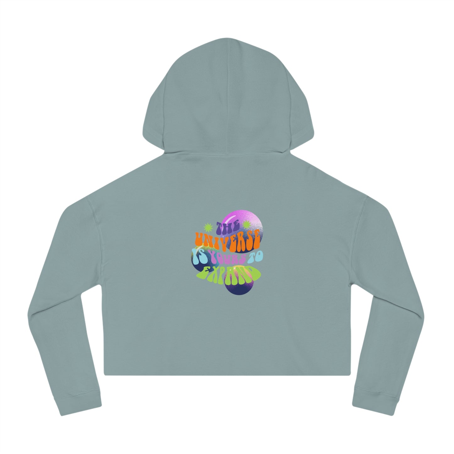 Women’s "Good Vibes" Cropped Hoodie