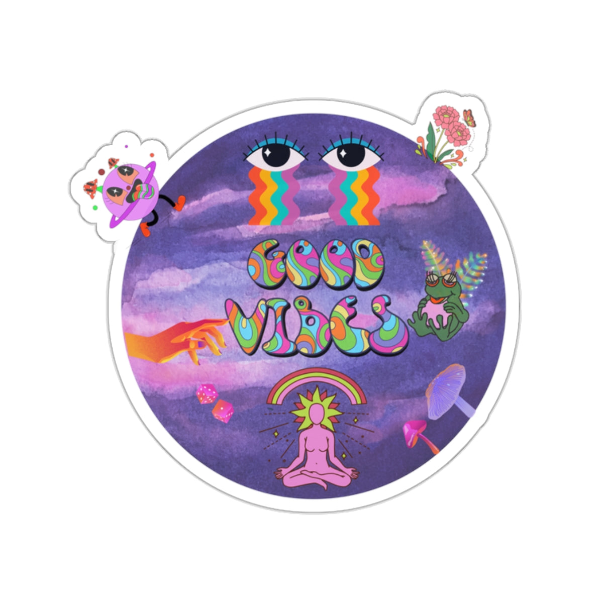 "Good Vibes" Sticker