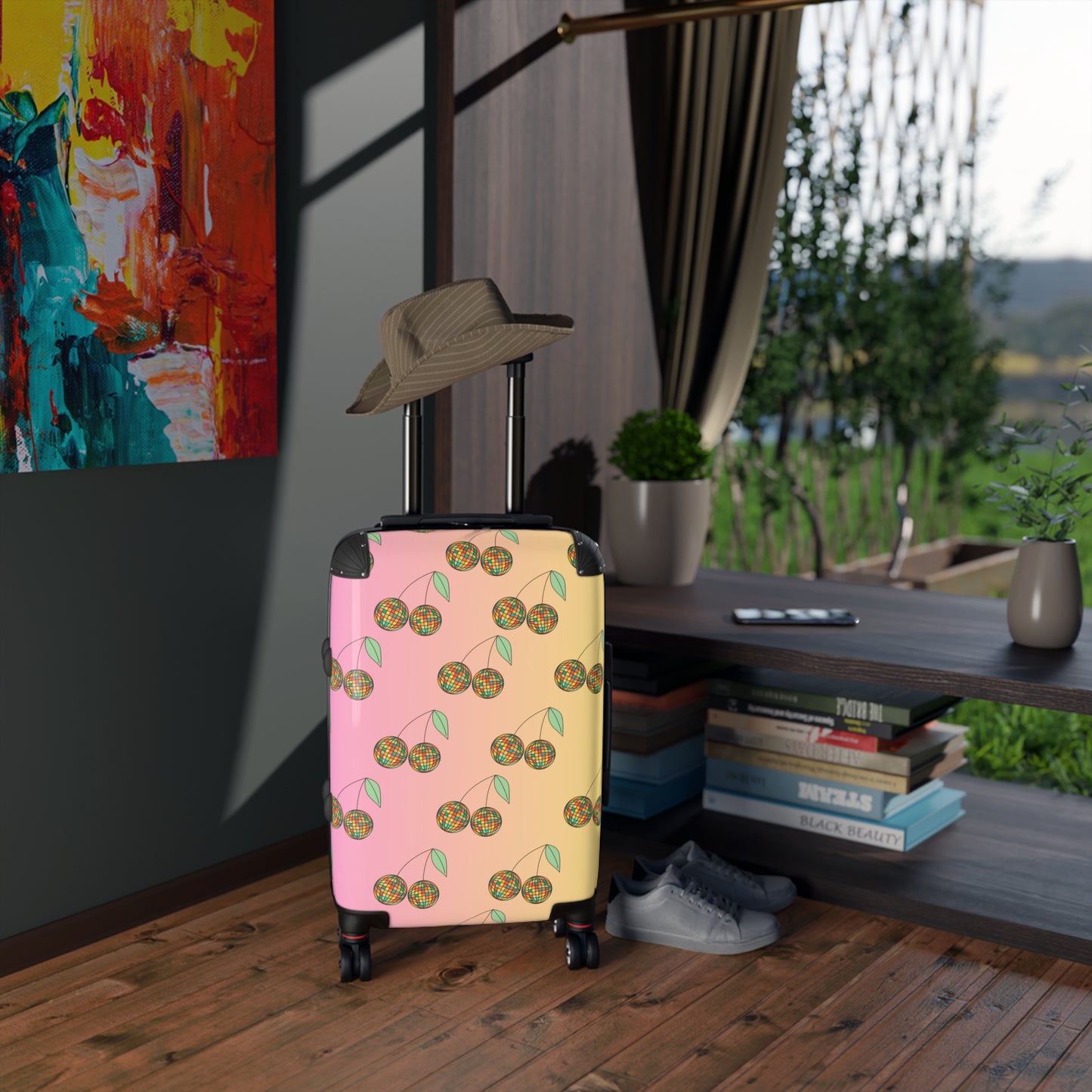 "Disco cherry" Suitcase