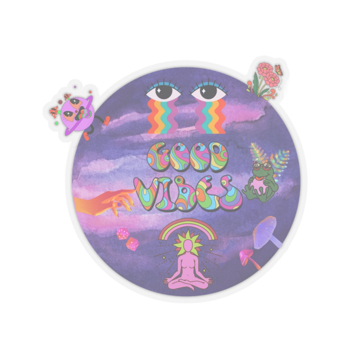 "Good Vibes" Sticker