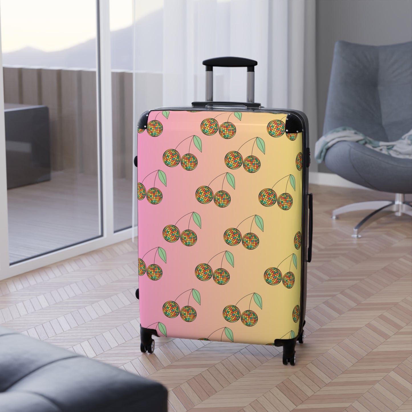 "Disco cherry" Suitcase