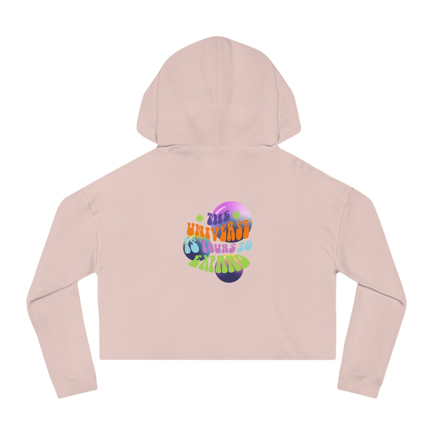 Women’s "Good Vibes" Cropped Hoodie