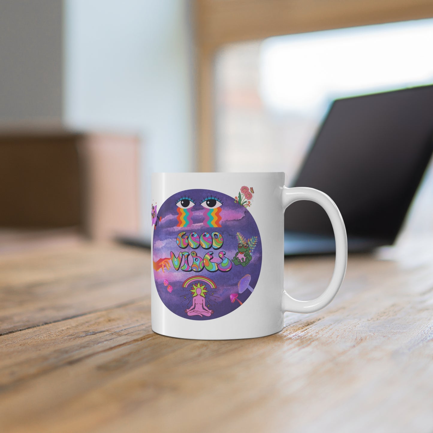 "Good Vibes" Mug 11oz