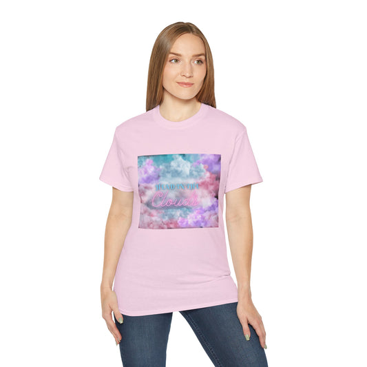 Unisex Ultra Cotton Tee "Head In The Clouds"