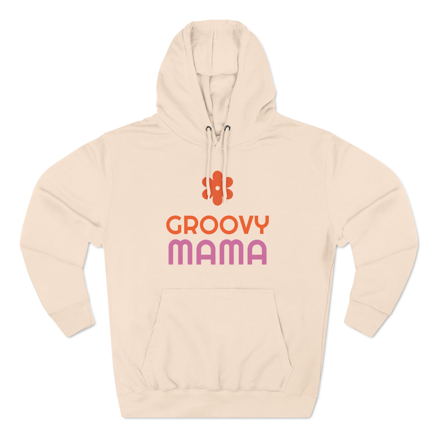 Three-Panel Fleece Hoodie