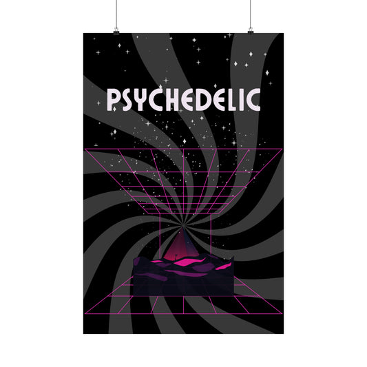 Matte "Psychedelic" Poster