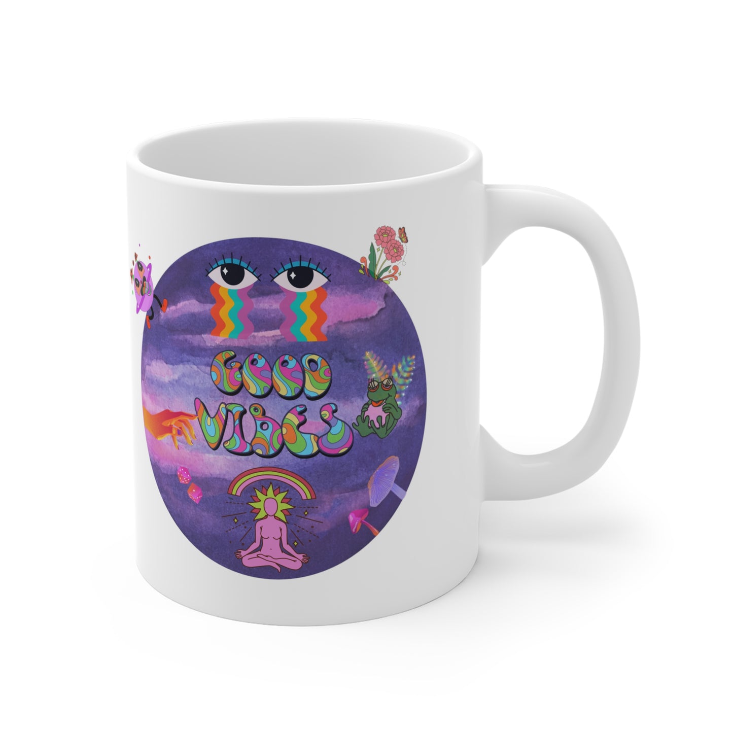 "Good Vibes" Mug 11oz