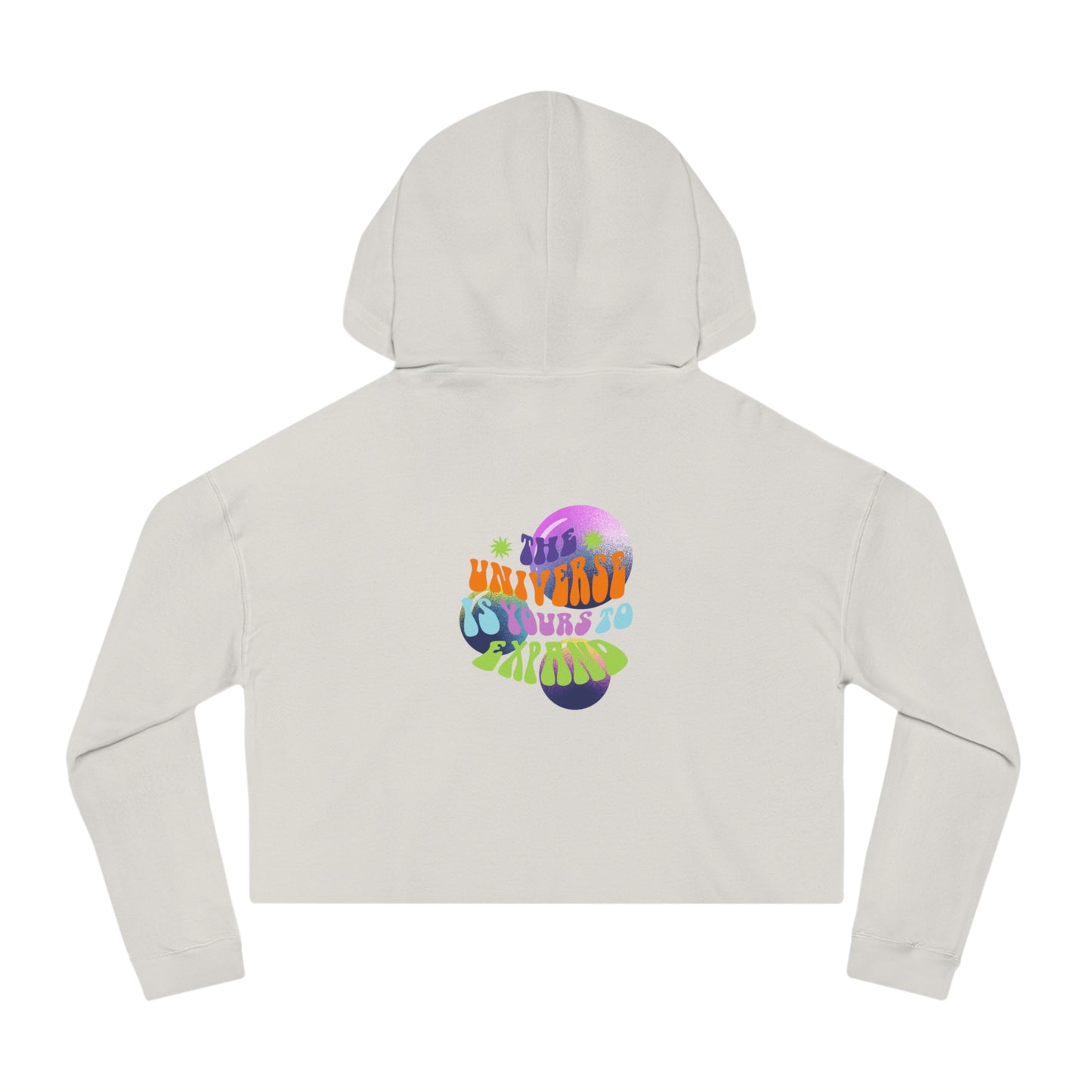 Women’s "Good Vibes" Cropped Hoodie